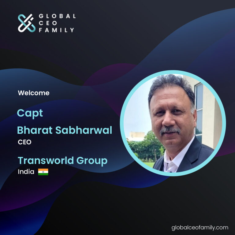 Capt Bharat Sabharwal from Transworld Group