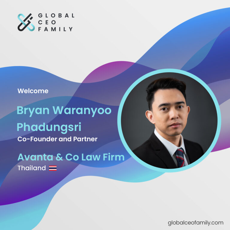 Bryan Waranyoo Phadungsri from Avanta & Co Law Firm