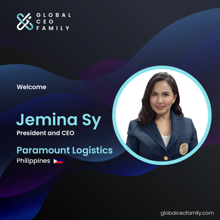 Jemina Sy from Paramount Logistics