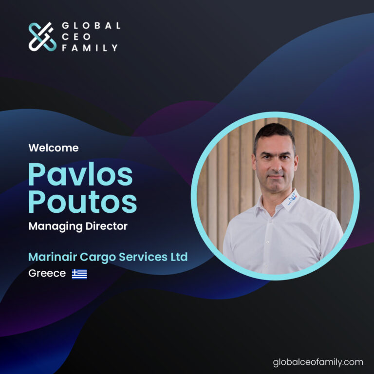 Pavlos Poutos from Marinair Cargo Services Ltd