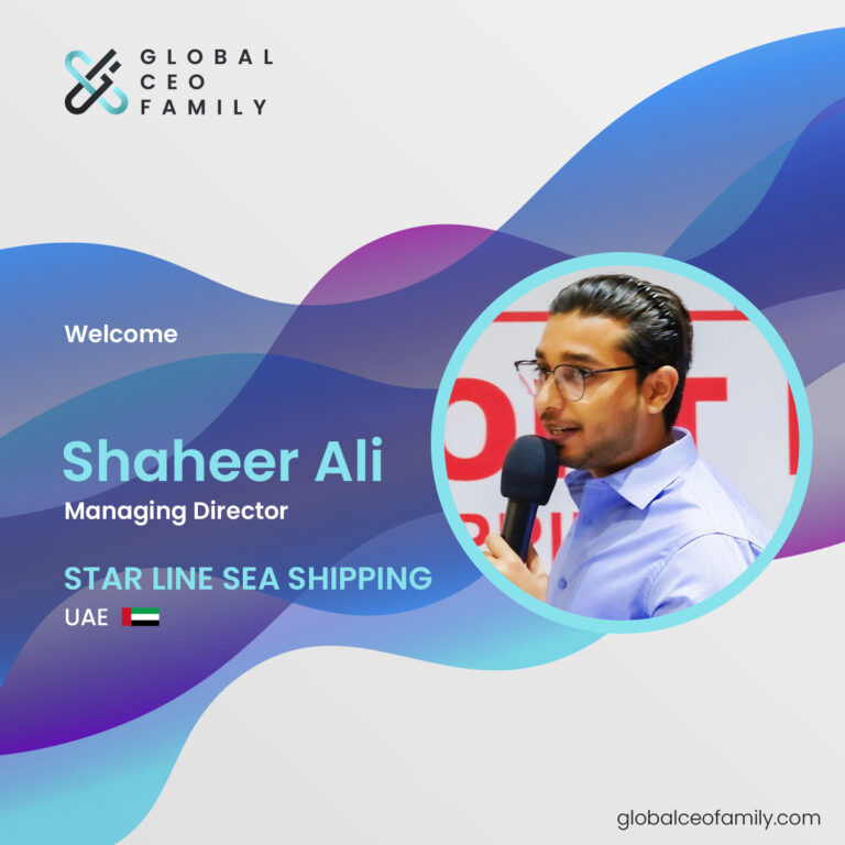 Shaheer Ali from Star Line Sea Shipping